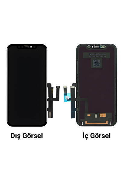 Teknonet İphone 11 Pro Uyumlu Glw Fhd Lcd Dokunmatik Ekran Çıtalı - Siyah