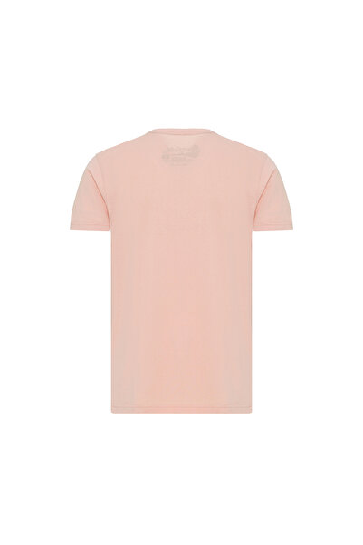 ROUTEFIELD Ανδρικό ροζ μπλουζάκι Timer ΑΝΔΡΙΚΟ ΜΠΛΟΥΖΑ RFTIMER23