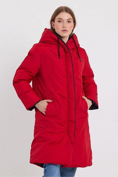 Weyeze Double Sided Long Puffer Coat Ad-K50501Lnw