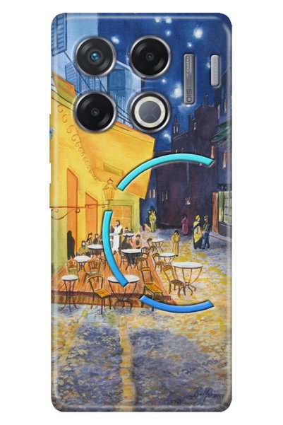 Cekuonline Case for Infinix Gt 20 Pro Case Infinix Patterned Silicone Printed...