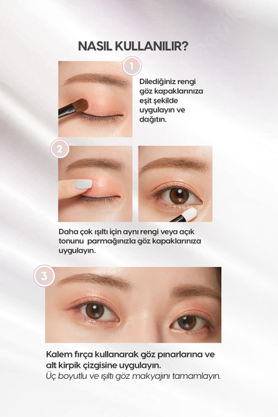 Missha Uzun Süre Kalıcı Kolay Uygulanan Işıltılı Tekli Far Modern Shadow Shimmer (204 Sheer Pansy)