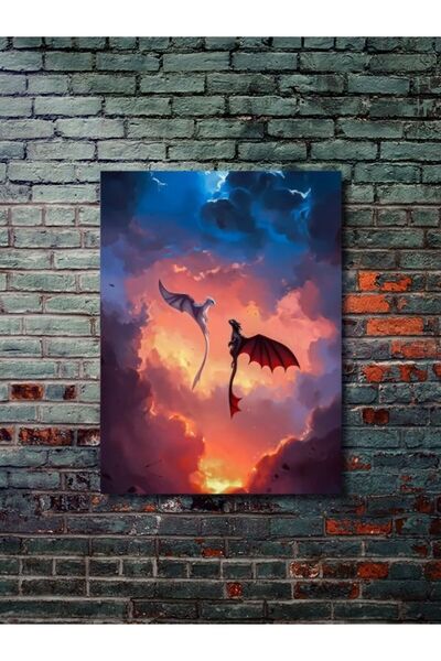 ZNC Ejderhanı Nasıl Eğitirsin - Film & Dizi Posterleri, Özel Tasarım Kağıt Poster, Duvar Sanatı