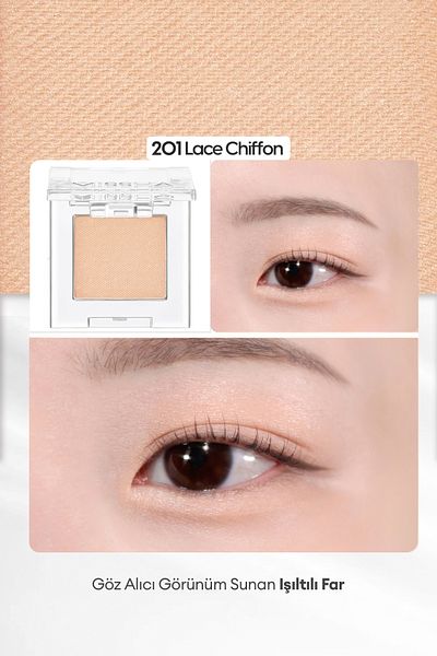 Missha Long-Lasting Easy to Apply Luminous Single Headlight Modern Shadow Shimmer (201 Lace Chiffon)