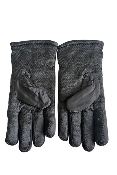 CosmoOutlet Men's Snow Ski Gloves with Standard Size Black Color Protective from Cold