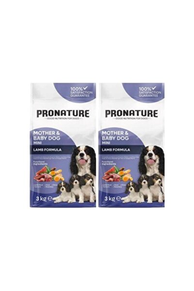 Pronature Mother&Baby Kuru Köpek Maması (Mini) Kuzu Etli 3 Kg*2 Adet