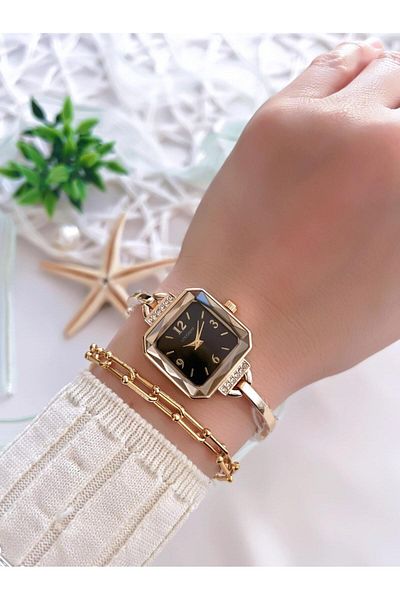 Coliseum Special Design Vintage Series Women's Wrist Watch+ Bracelet Gift Cl8458.M2