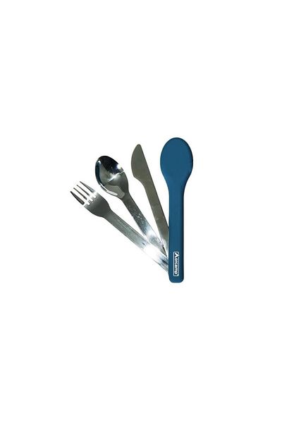 Orcamp Camping Fork Spoon Set Orange