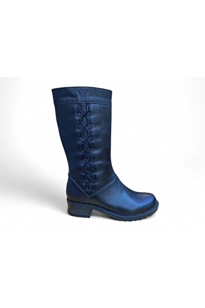 CİHAN SPOR حذاء نسائي من الجلد الطبيعي بنعل غير قابل للانزلاق وبطانة دافئة