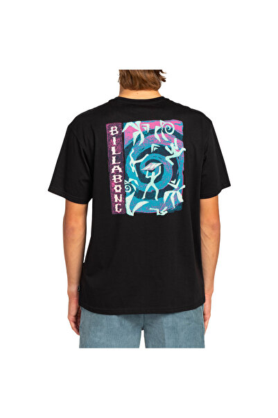 BİLLABONG Spiral Ss Erkek Siyah Tişört ERKEK T-SHIRT EBYZT00110