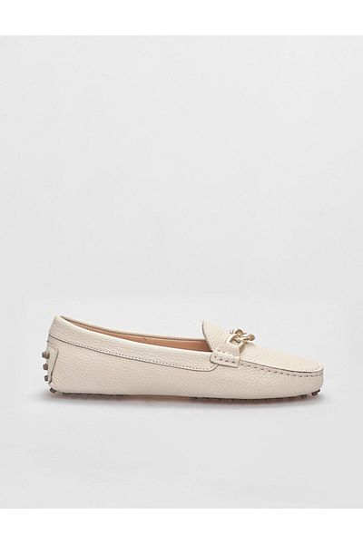Cabani Pantofi de damă Loafer Bej din piele naturală