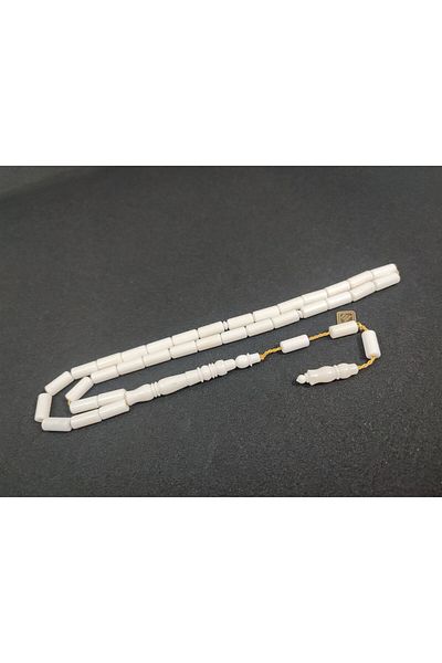 İskeçe Exclusive Clamshell Cemil Master's Artifact a Camel Bone Certified Like a Pen Carving Arrow 6559