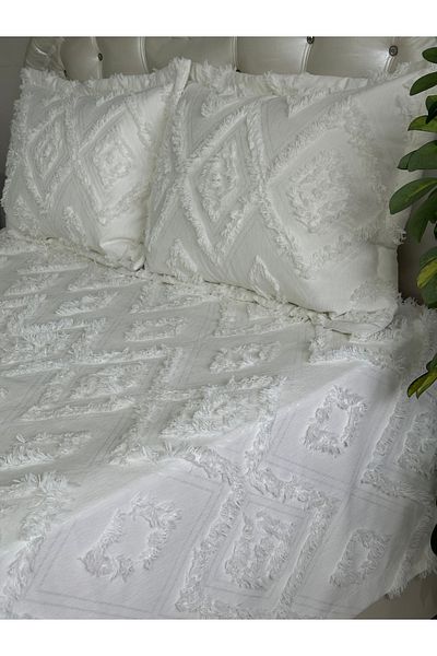 Home Sibelarthome Cream Double Tassel Pompom Pike 250X260
