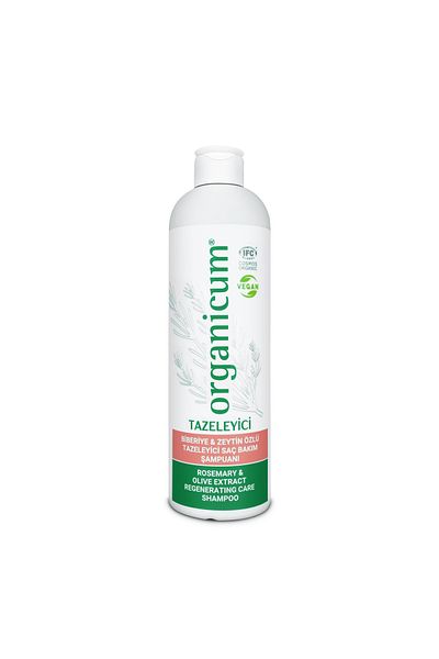 Organicum Refreshing Organic Care Shampoo with Rosemary and Olive Extract 350 ml