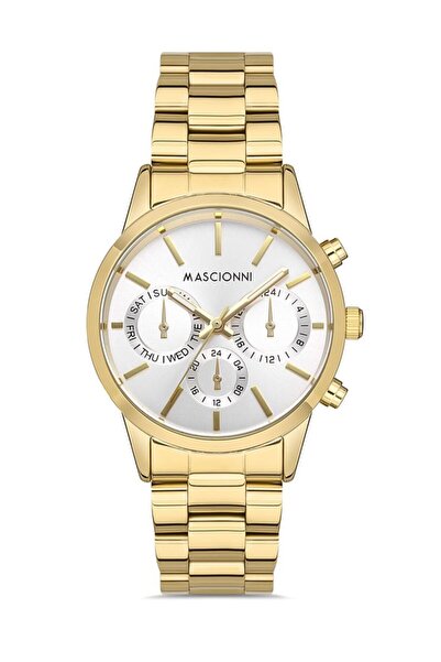 mascionni ساعة يد نسائية معدنية من ماسكينون M.1.1140.05-MA70