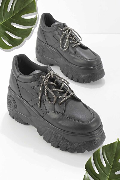 Bambi Tenis de damă negri K 01140280209