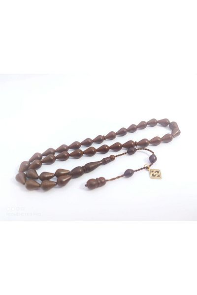 İskeçe Exclusive Halil Hilmi Master Works Teardrop Model German Fiber Rosary Certified 6312