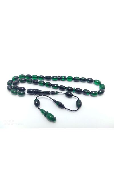 İskeçe Tesbih Obiectul maestru Abdullah Darabacı - Chihlimbar de mână, certif...