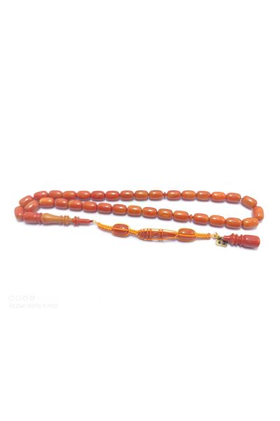 İskeçe Exclusive Junaid Hasan Master - Rope Knitted Clamping Artifact Amber 6261, Certified