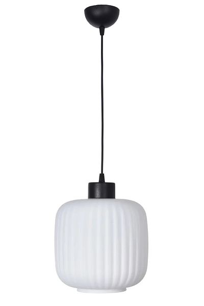 Modavize Cylinder Modern Design Doorway Hall Kitchen Children's Living Room Black Color Glass Single Chandelier