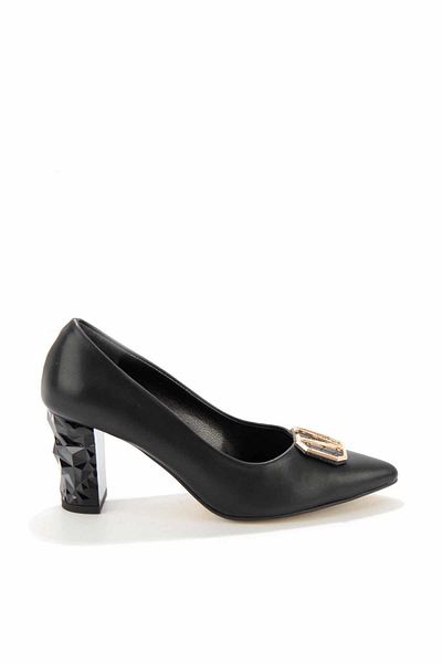 Bambi Pantofi clasici cu toc pentru femei negre K 01205055209