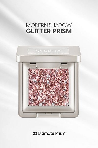 Missha Non-Clumping, Handmade Glitter Headlight Modern Shadow Glitter Prism (No.3 Ultimate Prism)