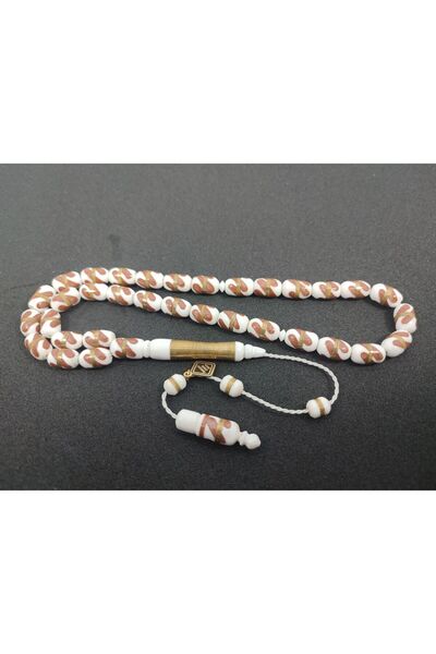 İskeçe Tesbih Cemil Master Artifact cu șirag, email și argint, os de cămilă n...