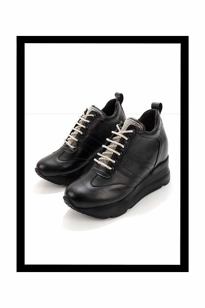 Bambi Women's Black Sneakers K01313500709