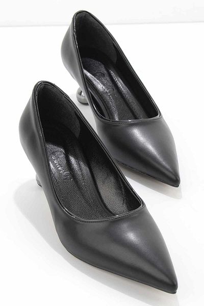 Bambi Black Women's Classic Heeled Shoes K01202802509