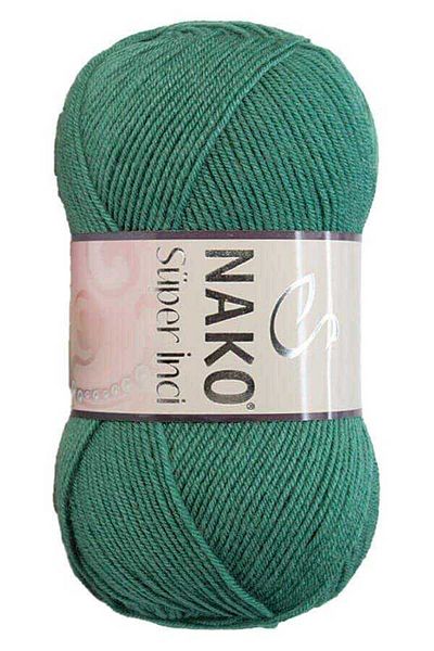 NAKO Σχοινί πλεξίματος Super Pearl - Πακέτο 5 4756 azur