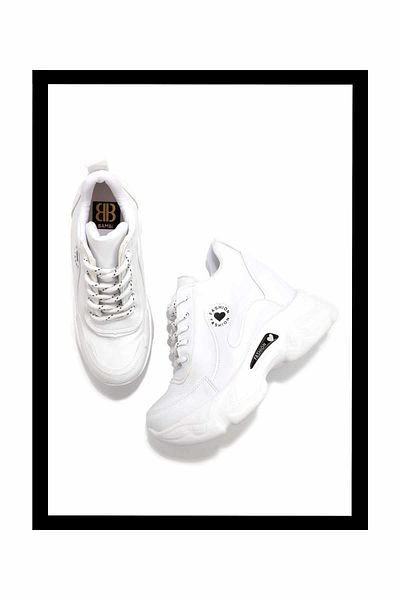 Bambi Women's White Sneakers K01932700409