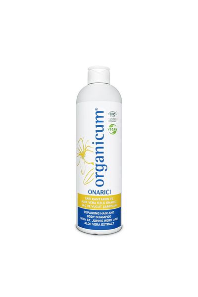 Organicum Organic Care Shampoo with Aloe Vera and St. John's Wort Extract 350 ml