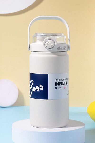 Weather Forecast 316 L Steel 1 L Vacuum Cold Straw Flask Water Bottle Cin413By