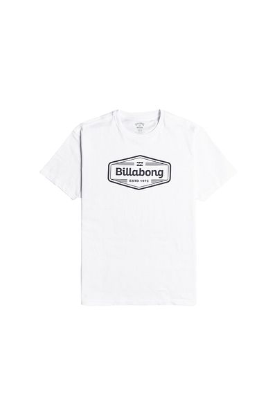 BİLLABONG Round Neck White Men's T-shirt C1ss62bıp2 Trademark Ss