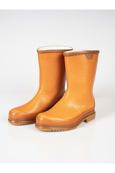 Kids Club Shoes Derby Crepe Rubber - Αντιολισθητικές και κρύες αδιάβροχες μπότες εργασίας και κυνηγιού - ΠΟΡΤΟΚΑΛΙ