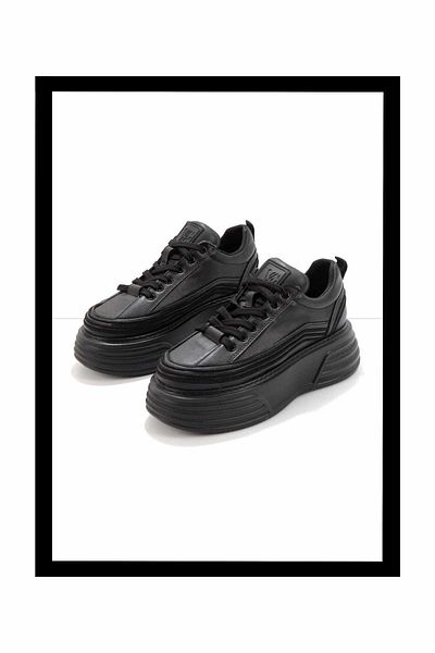 Bambi Women's Black Sneakers K01703027109