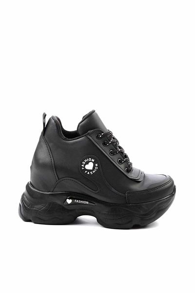 Bambi Women's Black Sneakers K01932700409
