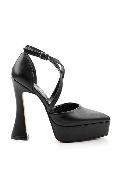 Bambi Black Women's Evening Dress Shoes01204100409