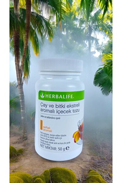 Herbalife Gönderi Bitkisel Şeftali Aromalı 51 gr Çay 2 Adet
