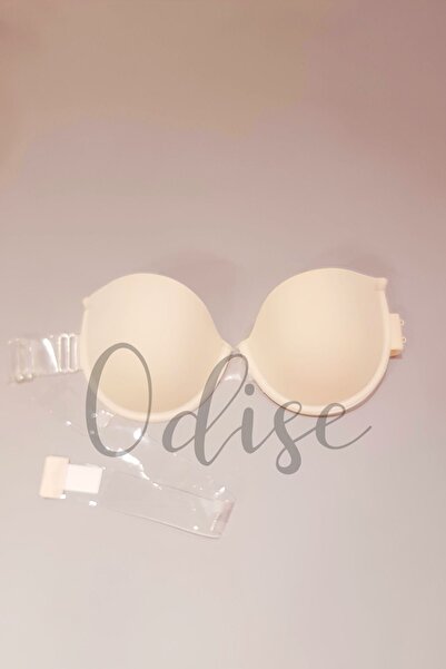ODISE Transparent Back and Non-Padded Bra - Evening Dress Outfit (Suitable for Wedding, Engagement, Henna)