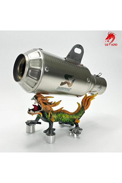 setmoto Tok Sesli Tüp Akrep - Kısa Versıyon - Gümüş Renk