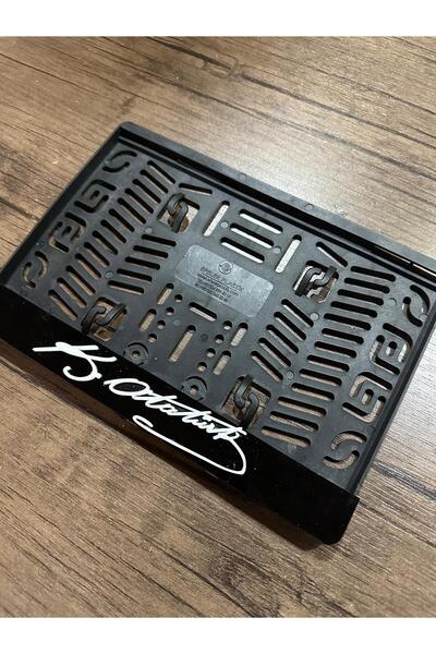 EFELER PLASTİK 3d Atatürk İmzali Kabatmali Motor Pleksi̇ Plakalik Uyumlu