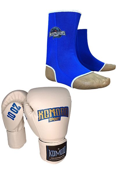 QUEEN DÖVÜŞ SPORLARI Boxing Gloves 10 oz /Kick Boxing,Muay Thai Foot Socks