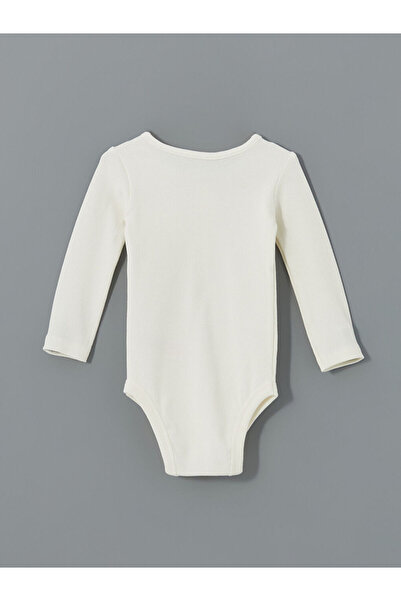 LC Waikiki Crew Neck Long Sleeve Citcitli Bodysuit and Leggings for Baby Boy - W4Hk08Z1