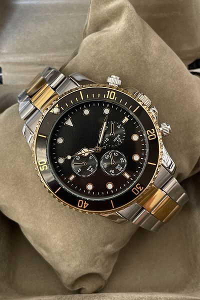Leerybee Men's Wristwatch - Fashionable Metal Band, New Year's Gift in Custom Box, Birthday Valentine's Day