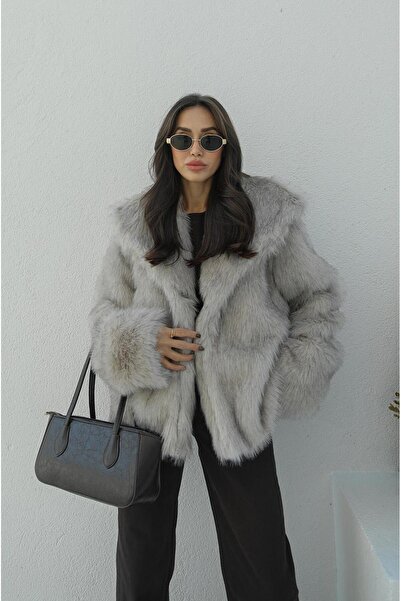 Havoş Премиум яке от изкуствена кожа Stone Melange