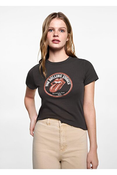 Mango Teen Ψηλόμεσο τζιν σε ίσια κοπή