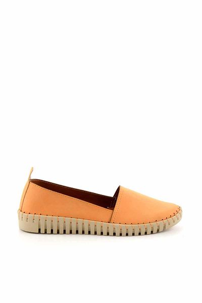 Bambi Orange Nubuck Damen Freizeitschuhe K 01778167001