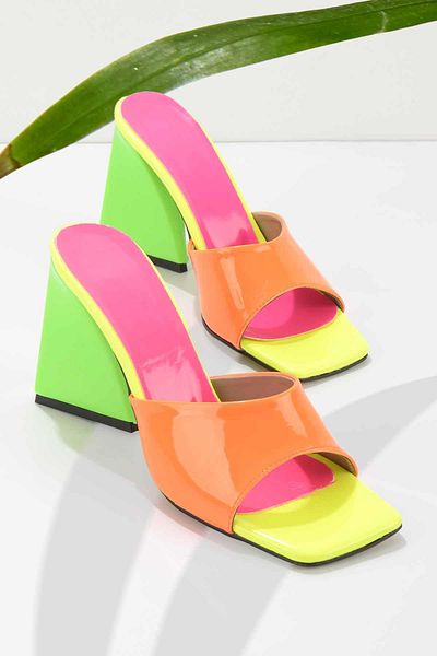 Bambi Multicolored Women's Slippers K04666011909