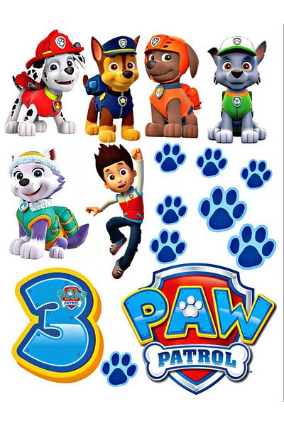 Sticksy Paw Patrol Stickerphone Laptop Notebook Tablet Notebook Water Bottle Sticker Sticker St712