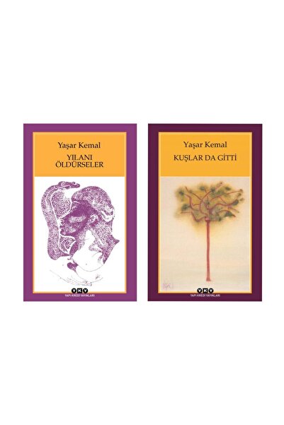Yapı Kredi Yayınları Yılanı Öldürseler - Kuşlar da Gitti  Yaşar Kemal